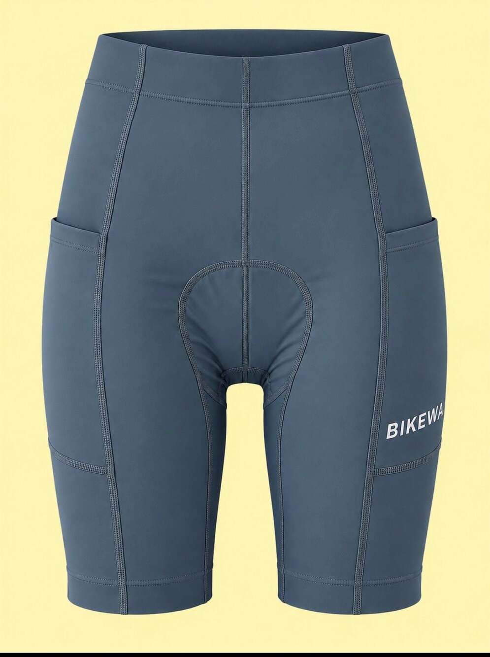 Bikewa Women's Cycling Shorts with Pockets, 7-Inch Inseam, Padded
